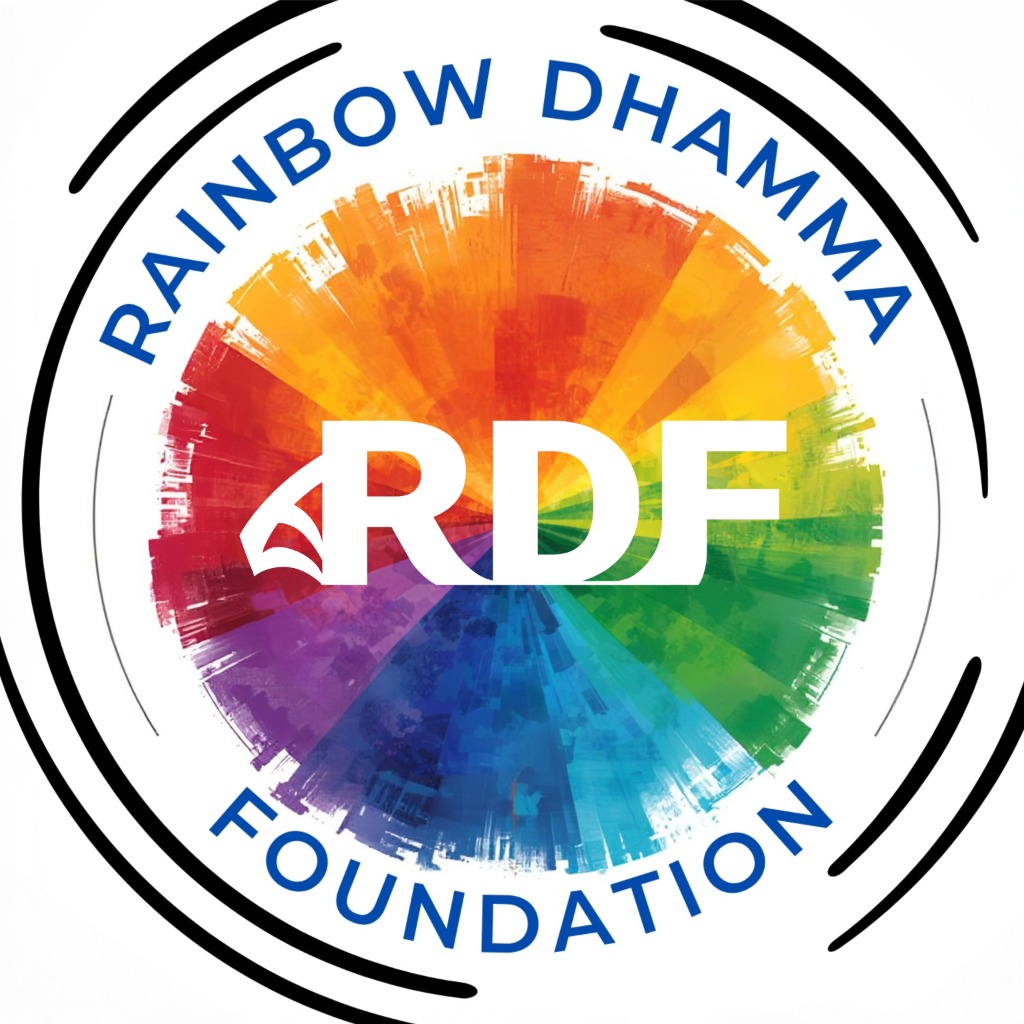 Rainbow Dhamma Foundation Logo
